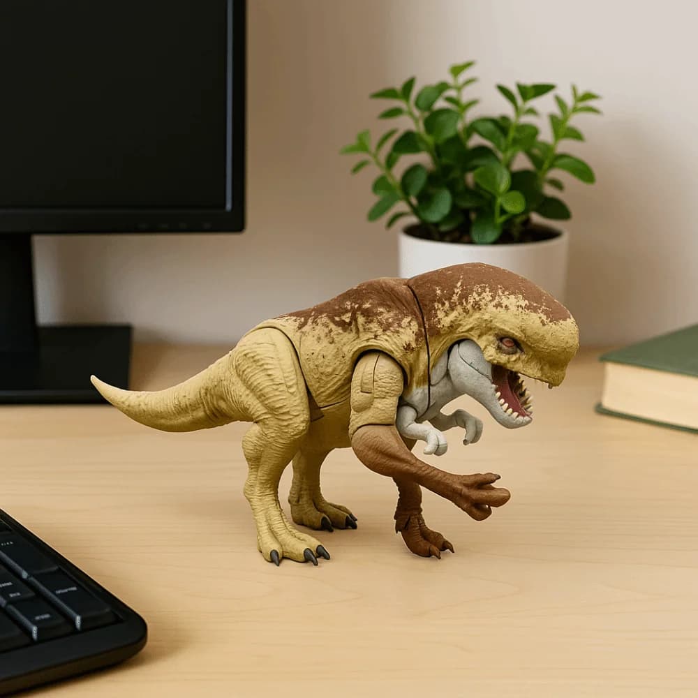 Simulazione in resina Dinosauro Action Figures Statua da collezione Modello di dinosauro realistico Giocattolo Animali Figura Bambola divertente