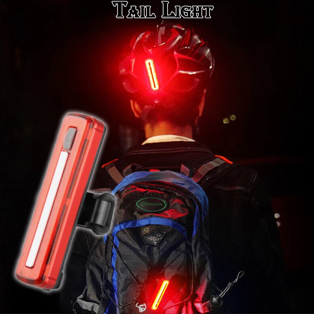 Compact LED Headlight for Cycling Helmets Nighttime Travel Rainy Weather Warning Device Easy to Store