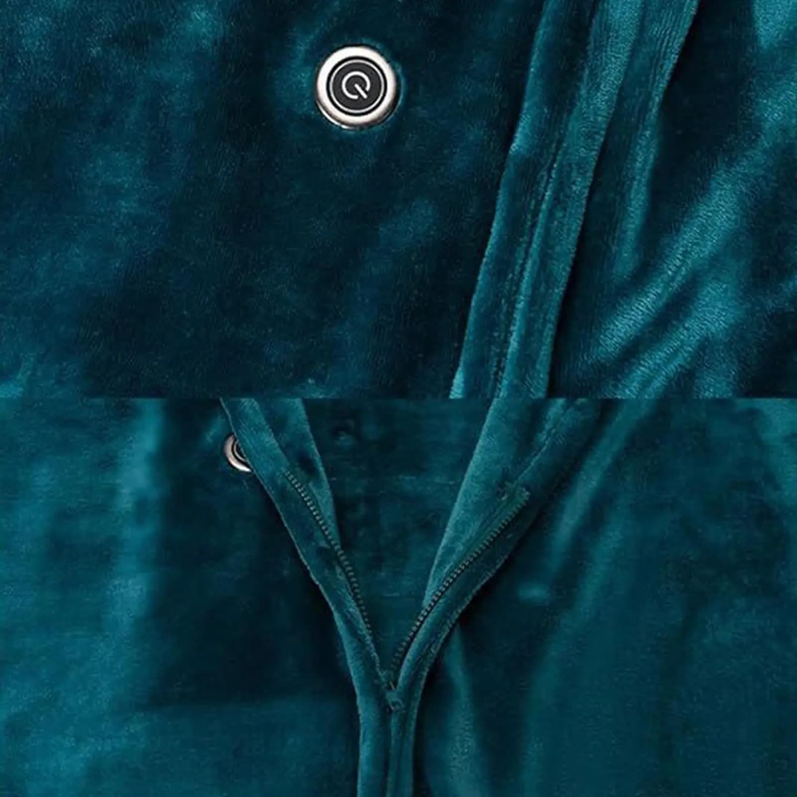 Scialle riscaldato portatile Indossabile elettrico USB ricaricabile Scaldino Coperta riscaldante Mantello per uffici in camera Scuola Viaggi Campo Picnic