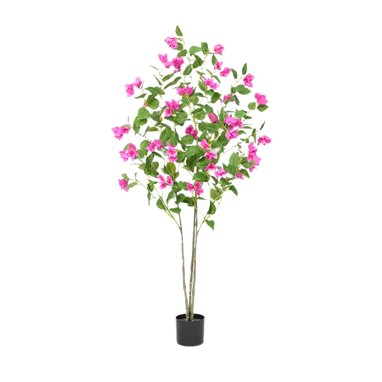 Artificial Tree 120-180cm with Realistic Sheets, Green Plant Bouganvillea for Atmosphere Decoration