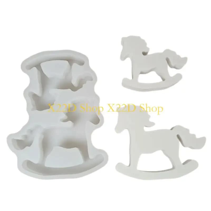 Stampi in silicone per figurine X22D per resina epossidica, creazione candele, sapone, decorazione in gesso, per a