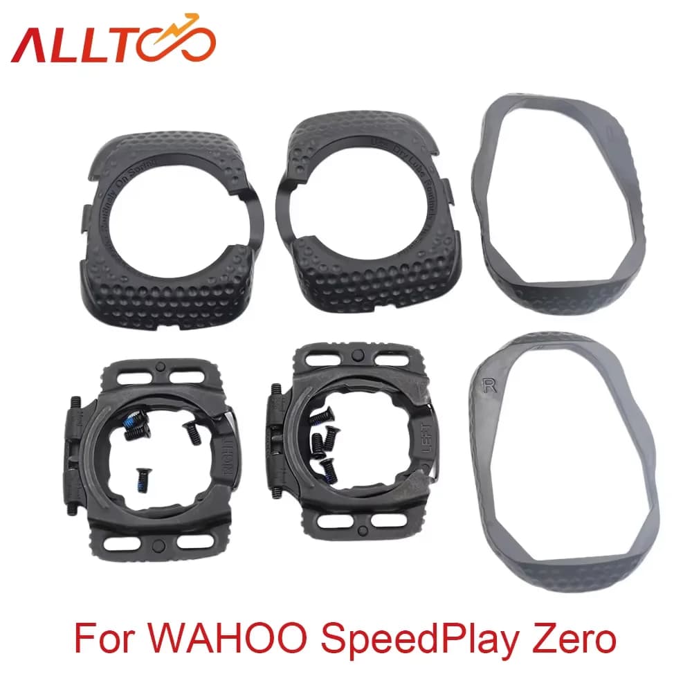 Scarpe da ciclismo a sgancio rapido Tacchetti Pedale da bicicletta autobloccante Copertura protettiva antiscivolo aerodinamica per WAHOO SpeedPlay Zero