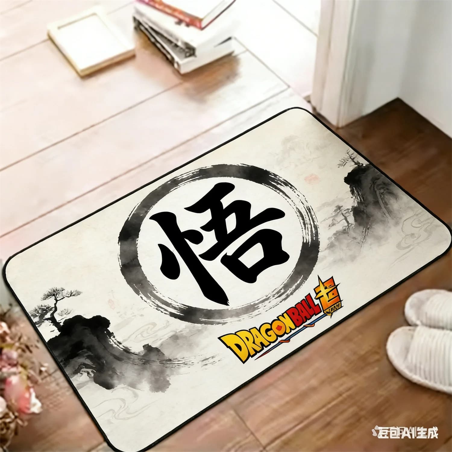 Tappetino Dragon Ball, Tappeto Decorativo con Stampa di Goku Preferito dai Fan dell'Anime, Decorazione per Ingresso Anime