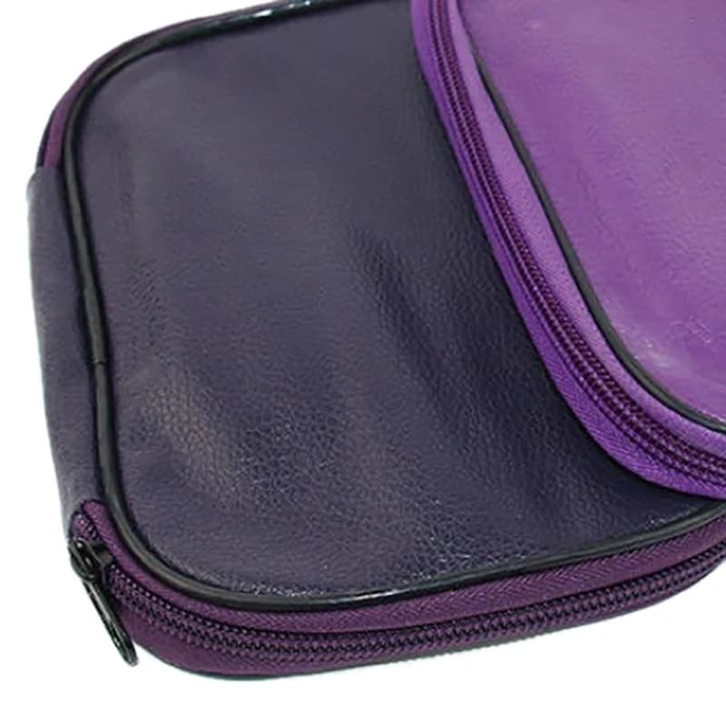 Set di 22 uncinetti con borsa portaoggetti, manici morbidi, aghi per uncinetto, set di aghi per maglieria, strumenti fai da te per tessitura, utensili manuali