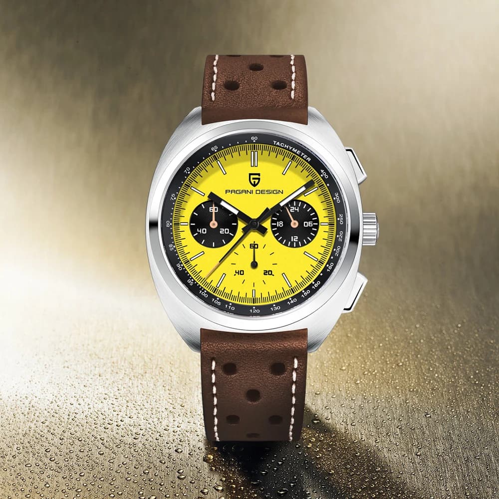 2025 New Men's Watches PAGANI DESIGN Top Luxury Quartz Watch for Men VK63 Wristwatch Luminous watch with sapphire AR gift