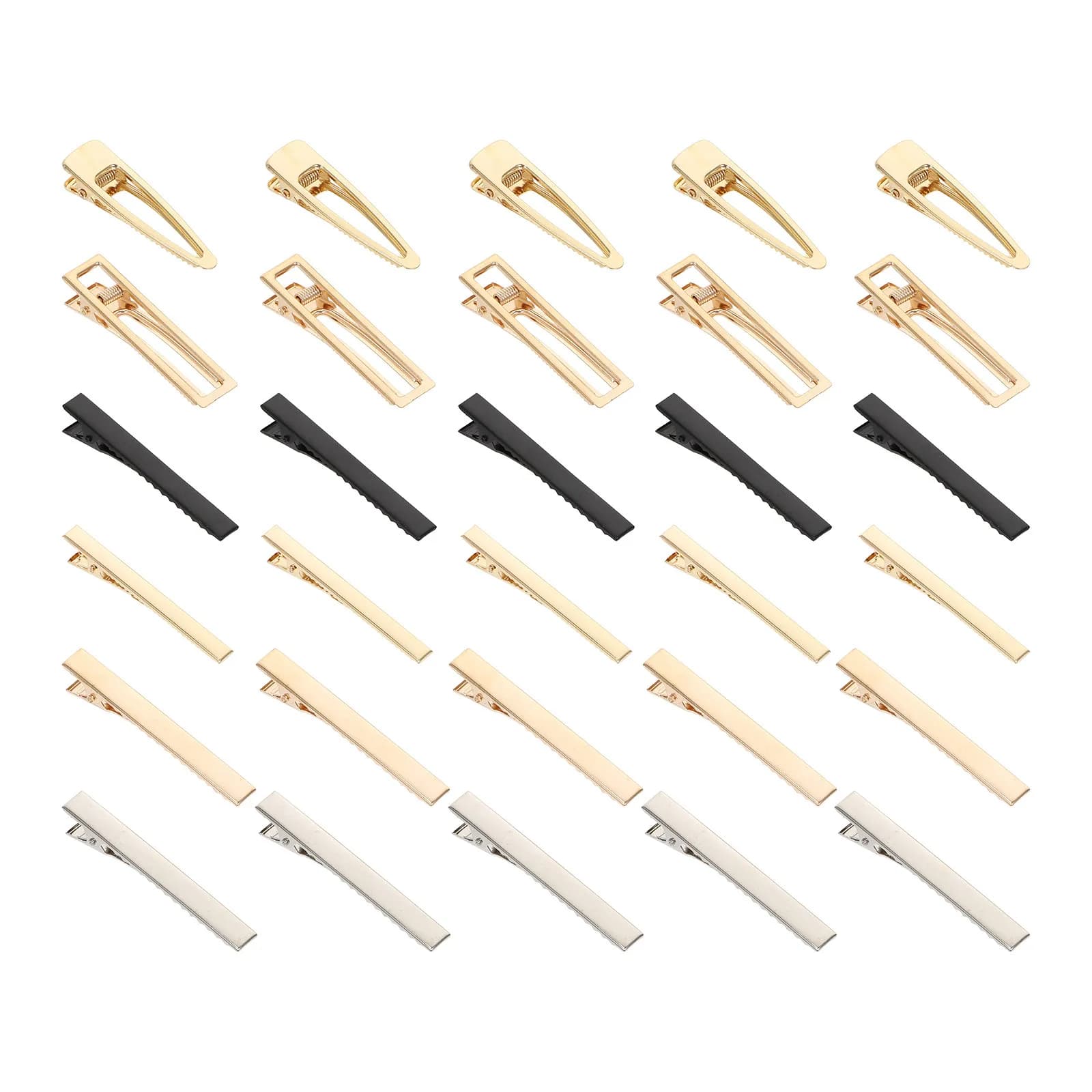 60 Pezzi Fermagli per Capelli in Metallo, Accessori Eleganti per Acconciature Fai-da-Te, Ideali per Feste di Compleanno e Uso Quotidiano, per Creare Copricapi