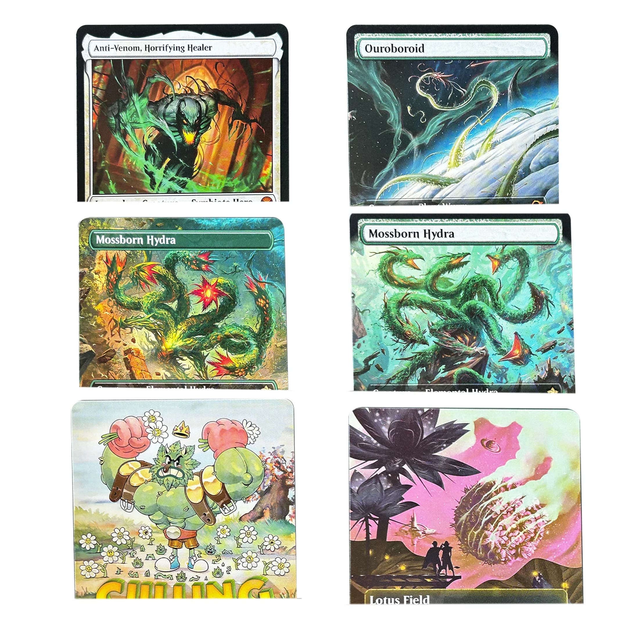 Anti-Venom Cosmogrand Zenith EOE Lotus Field EOS Swan Song EOC Ouroboroid EOE TCG Top Gioco di Carte Collezionabili in Inglese
