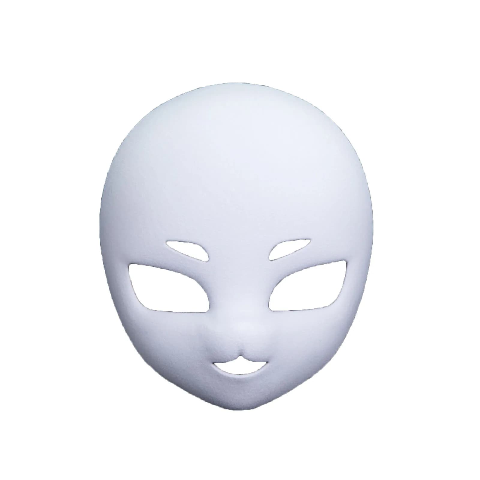 Fursuit Basic Mask Art Painted Mask Adorable Costume Cat Fox for Accessories Fursuit cosplay Halloween party