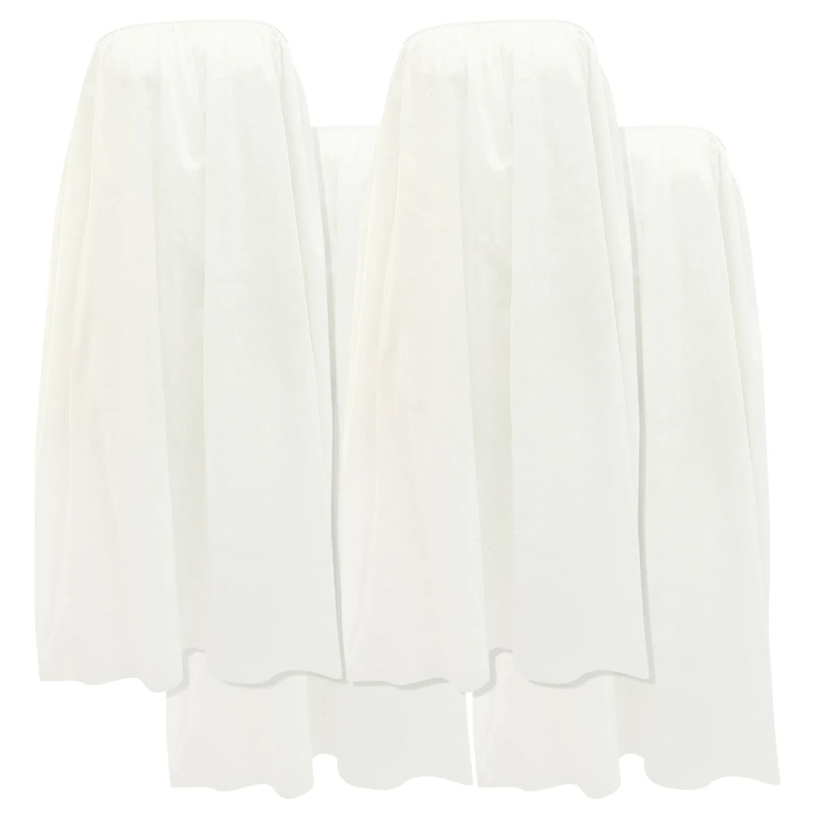 4 pieces of disposable apron for spa, for woman, to be used only once, shower skirt for salon, light, beauty accessories and spa, fitness set