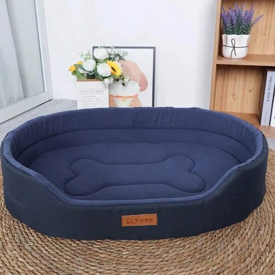 Cuccia lavabile per animali domestici, uso generale per quattro stagioni, semi-chiusa, lavabile in estate, adatta per cani di piccola taglia e gatti, cani di taglia grande.