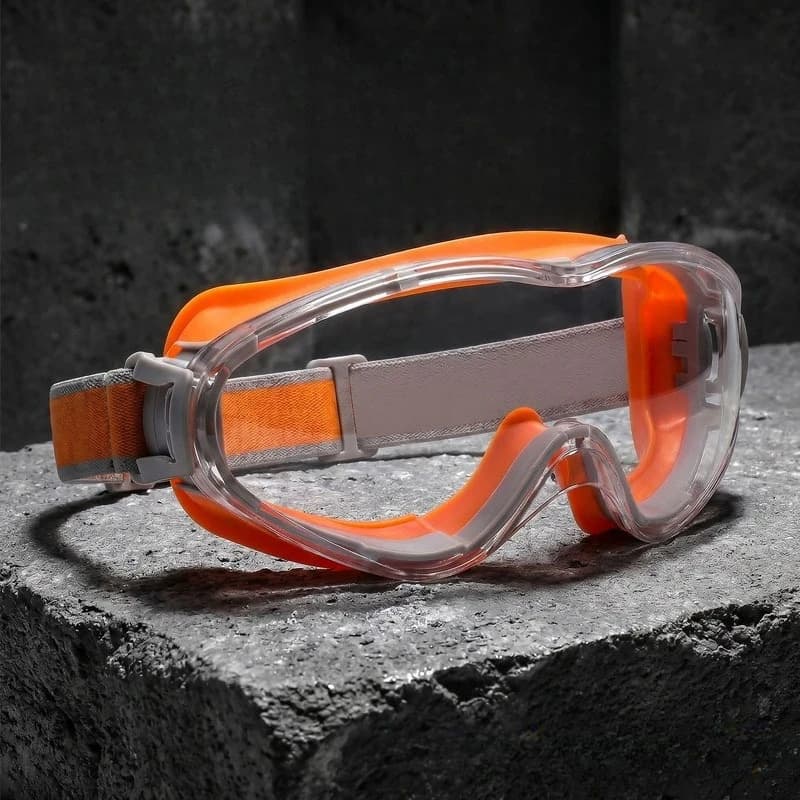 Motorcycle Goggles Airsoft Goggles Men Women Protective Windproof Dustproof Ski Goggles Safety Goggles Safety Laboratory Tasks