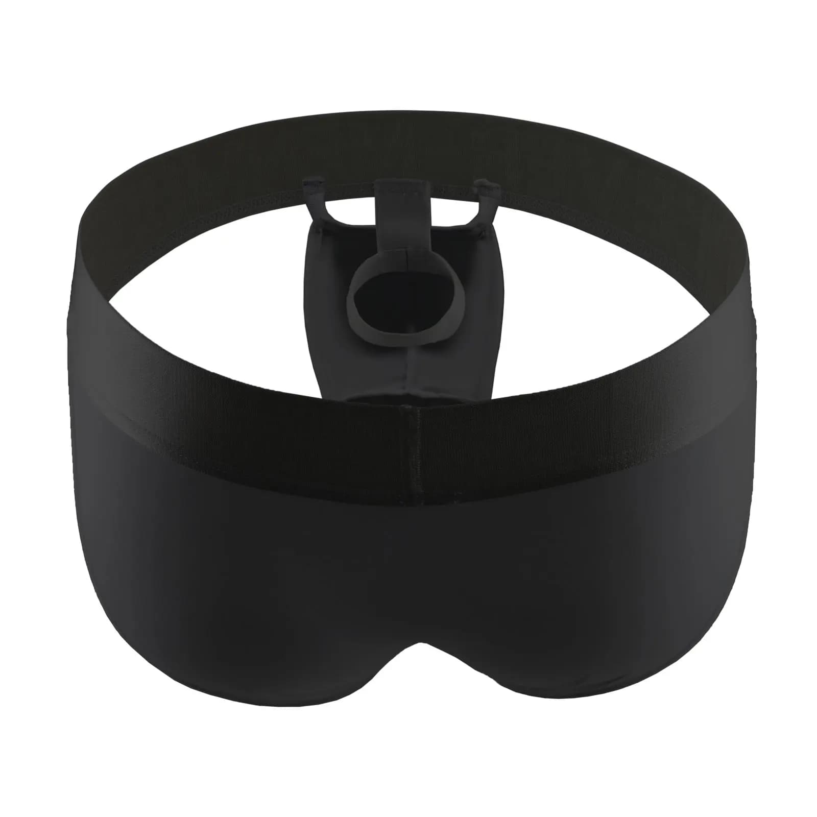 CLEVER-MENMODE Slip da uomo sexy con o-ring naso di elefante da uomo di seta di ghiaccio mini mutandine con pene lungo ultra sottile Miceo lingerie traforata