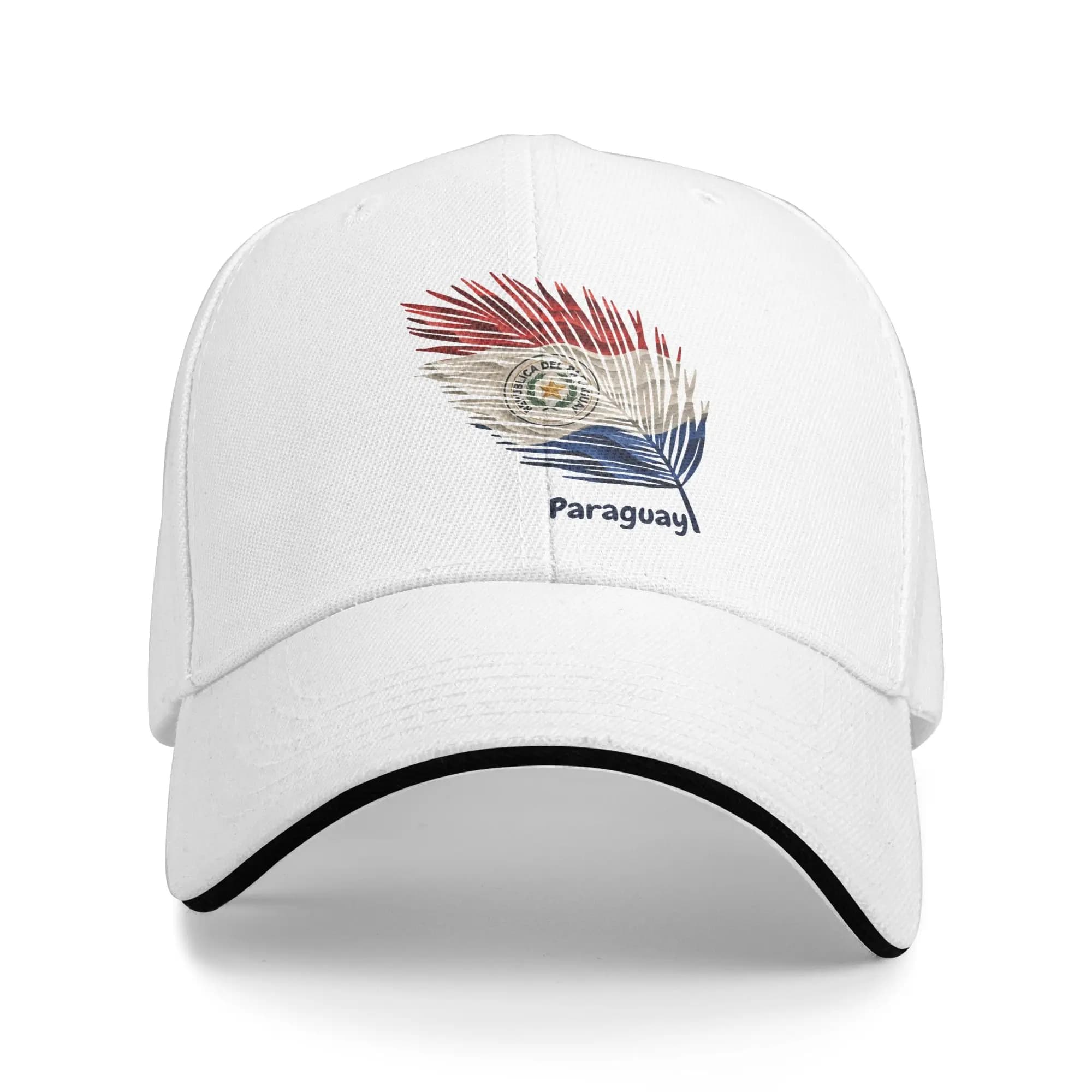 Cappellini da baseball estivi con bandiera del Paraguay per uomo e donna, cappello da golf alla moda, cappello snapback regolabile