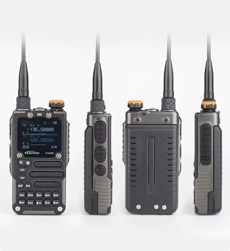 linton LT-9100 walkie-talkie portatile full-band 7W walkie-talkie con ricevitore a onde corte per aviazione esterna ad alta potenza