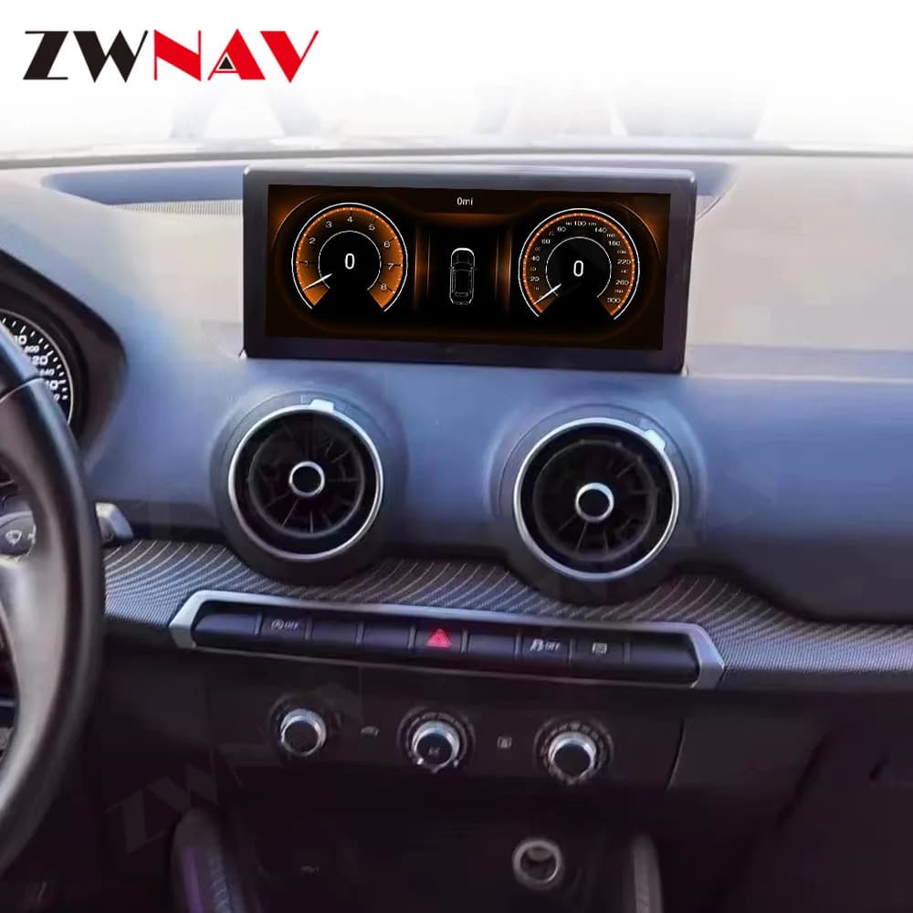 HD Screen For Audi Q2L Android12.0 Automotive Car Radio Stereo With Bluetooth DSP Carplay IPS Head Unit GPS Navigation Refit