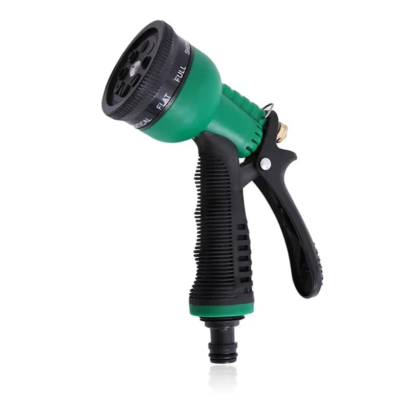 Ugelli per tubi regolabili per pistola ad acqua ad alta pressione 8 modelli Pistola ad acqua da giardino Ugello per tubo di irrigazione Pistola ad acqua per lavaggio auto domestico