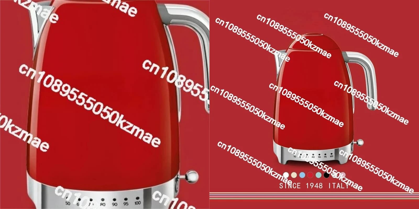 Retro Electric Kettle | 7 Gears Temperature Control, Perfect for Brewing Tea