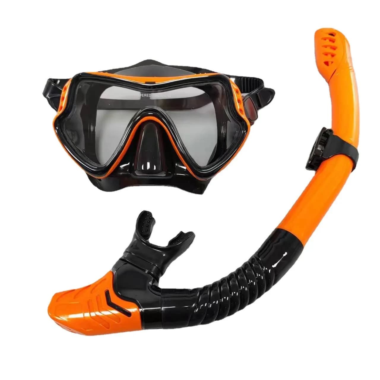 Professional Silicone Equipment Brand Scuba Diving Mask Snorkel Equipment Adults Waterproof Swimming Glasses UV Man Woman