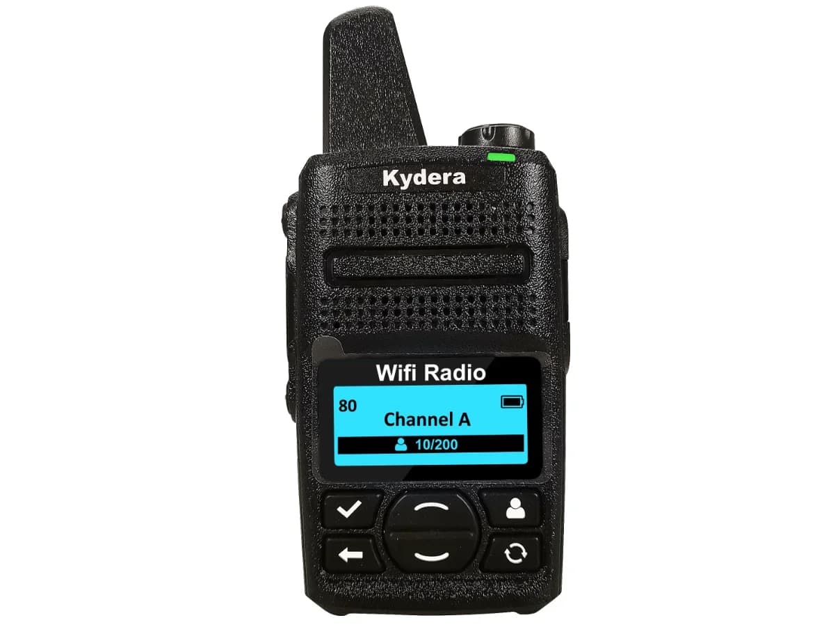 Comunicazione wireless Radio bidirezionale Server Q1 Walkie Talkie WiFi gratuito che supporta Internet e rete WLAN