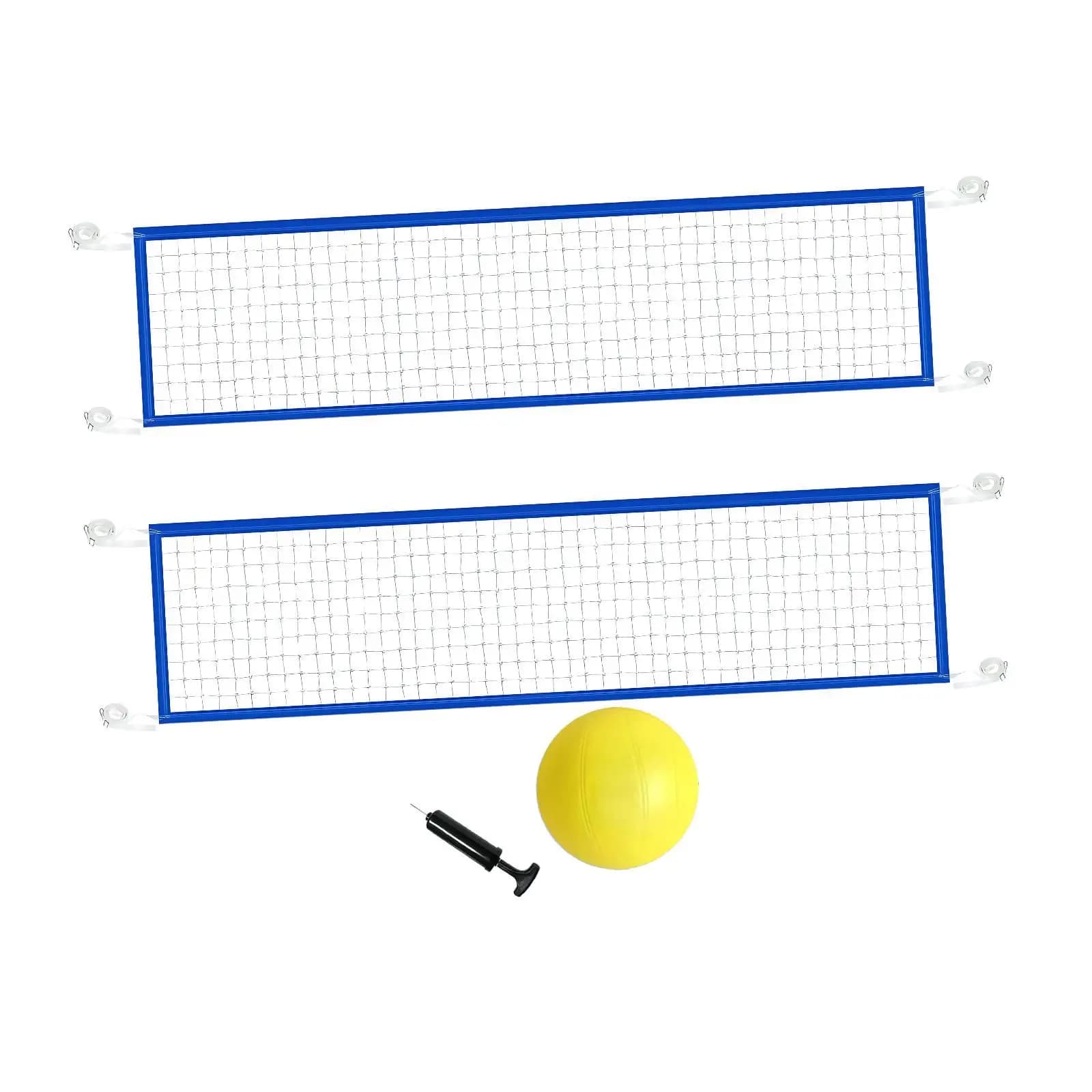 Volleyball Net Professional Polyester Replacement Mesh for Water Play Home Pool Vacation Resort