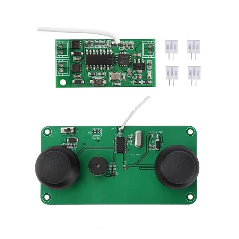 Kit di Controllo Remoto per Drone A37T-Simple, Scheda di Controllo a Doppio Motore 2.4G, Modulo di Controllo Remoto DIY per Drone