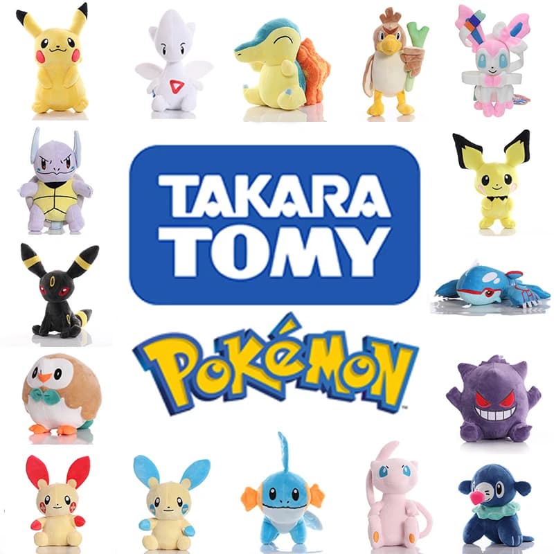 20 centimetri Pokemon Sylveon Pichu Pikachu Bambola Carino Mudkip Bewear Ditto Peluche Giappone Anime Popplio Spheal Peluche Per Bambini Regalo Di Compleanno
