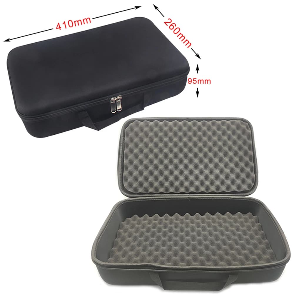 Tool Case 41x26x9.5cm Foam Holder Bag DIY Bag Waterproof Electrical Hardware for Tray Tool Kit Organizer of Fishing Mule Boxes