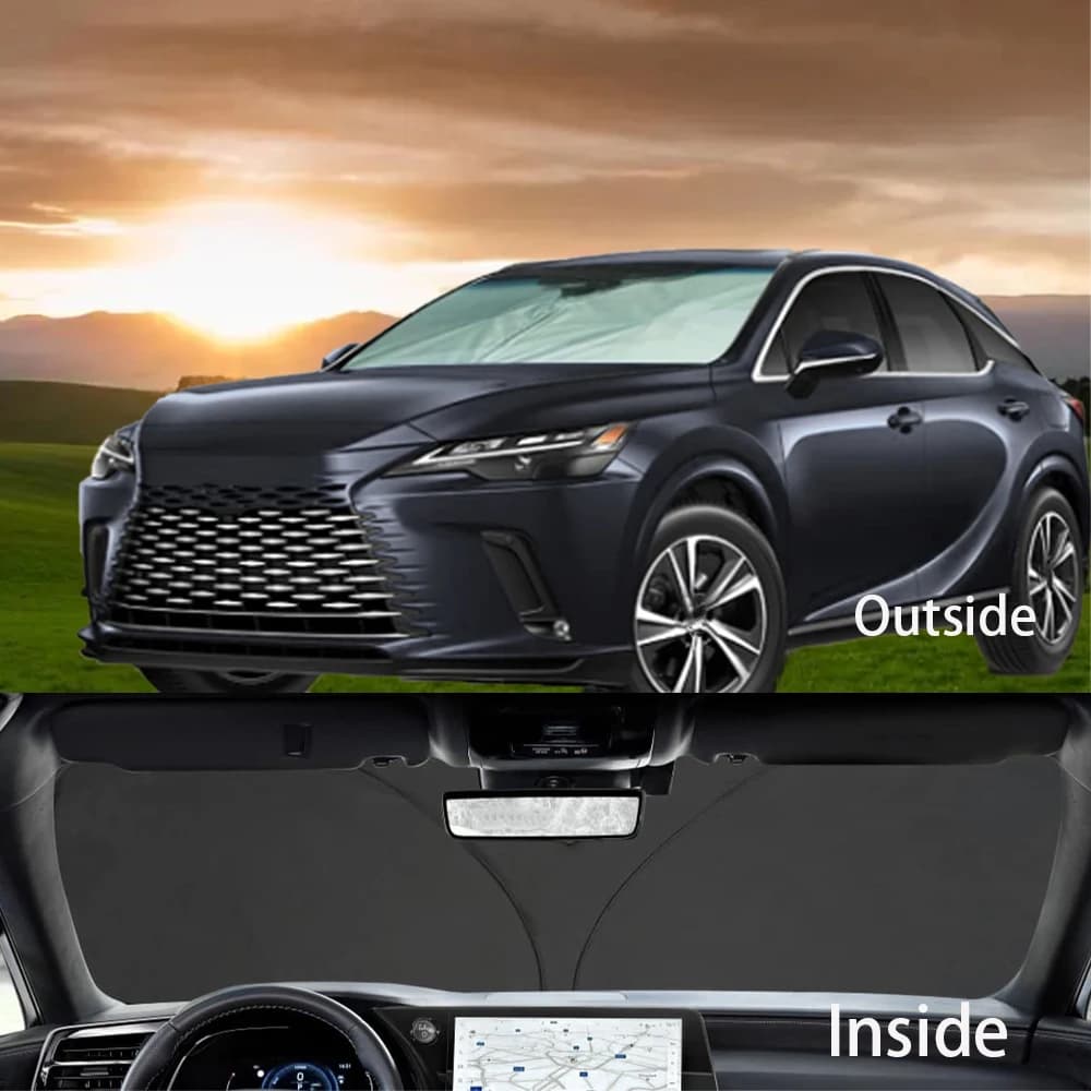 Per Lexus RX350 RX Hybrid 2023-2024 Car Styling Parabrezza Anteriore Parasole Parabrezza Cab Parasole Auto Interni Accessori