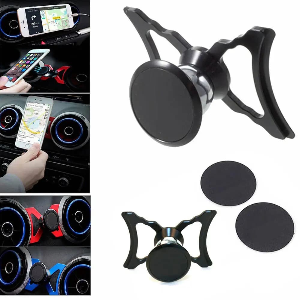 Per Audi A3 Supporto magnetico per telefono per auto Clip per presa per auto Regolazione a 360 gradi Supporto per telefono cellulare Staffa GPS