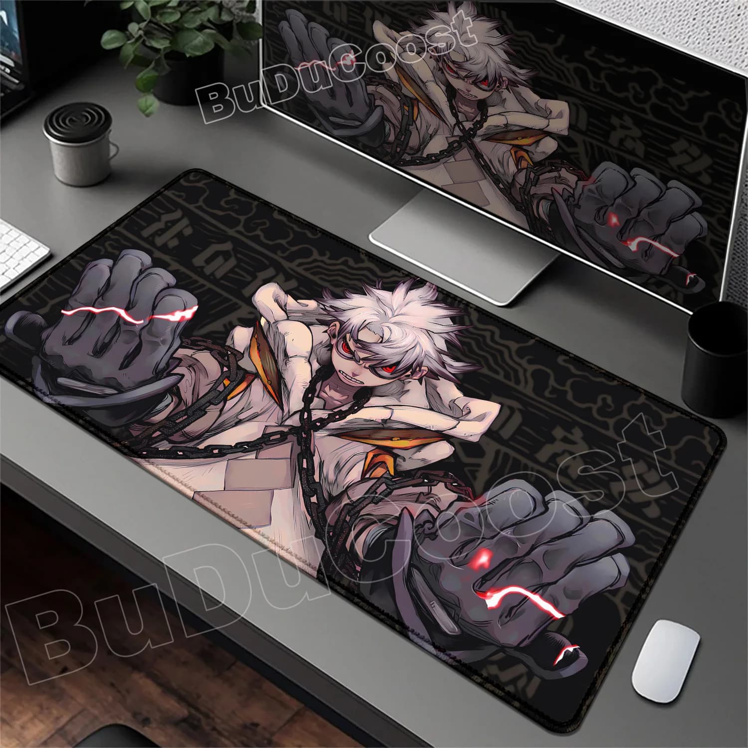 Cool Anime Gachiakuta Tappetino per mouse Tappetino per mouse XXL Accessori per computer Tastiera grande Tappetino per tavolo per laptop Il nuovo prodotto Gamer Gaming