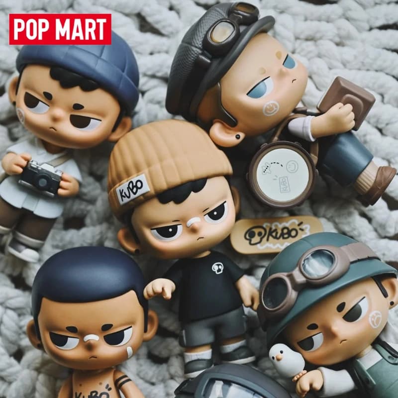 Originale POPMART KUBO Serie Walks of Life Figurina Blind Box Ornamento Giocattoli di Tendenza Regalo