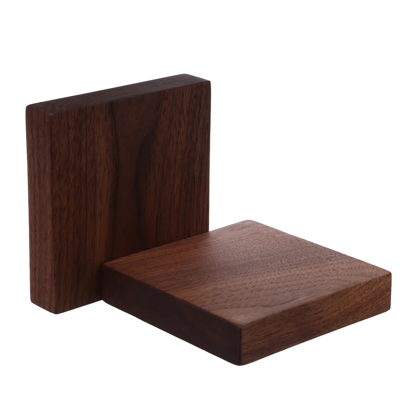 2Pcs Wood Panels Walnut Natural Grain Unfinished DIY Craft Boards Thick Hardwood Sheets for Engraving Burning Cutting Projects