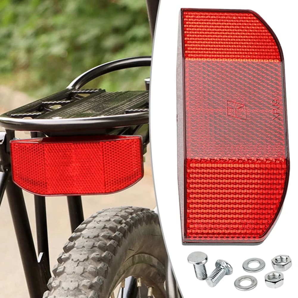 LED Bike portapacchi fanale posteriore vendita calda Outdoor Night Ridding lanterna di avvertimento di sicurezza sedile posteriore luci riflettenti con viti M5