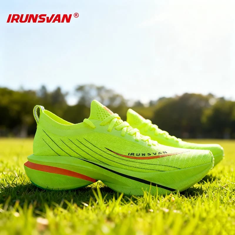 IRUNSVAN Rehuo 2.0PRO Scarpe da corsa con piastra in carbonio T800 a figura intera Maratona Allenamento professionale, Uomo 24098