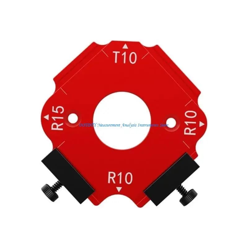 Tool for rounded corners radius models for 367D woodworking for cabinet corners