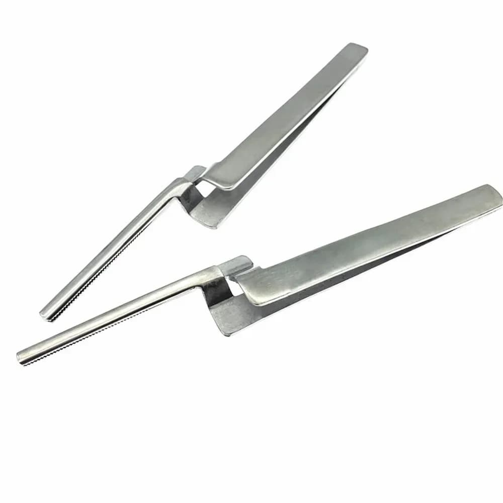 Dental articulated paper pliers orthodontic pliers for bonding with straight back bracket 1 pc
