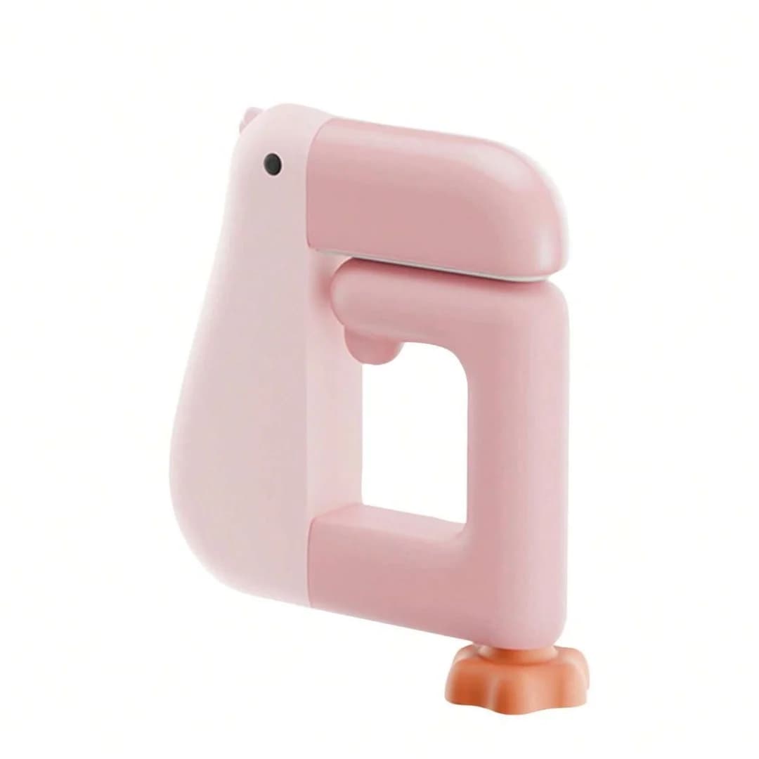 Pink Thinking Duck Hanger Hook for Desk, No Drilling, Side Hook, Student Hanger, Heavy Duty Hook for Desk Board, Organizer.