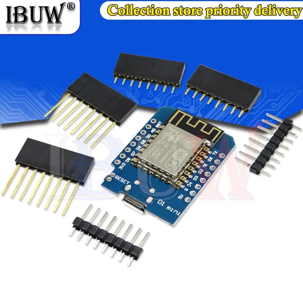 D1 Mini ESP8266 ESP-12F Modulo ESP12 Scheda di sviluppo WiFi Micro USB 3.3V basato su ESP-8266EX 11 Pin digitali per Arduino