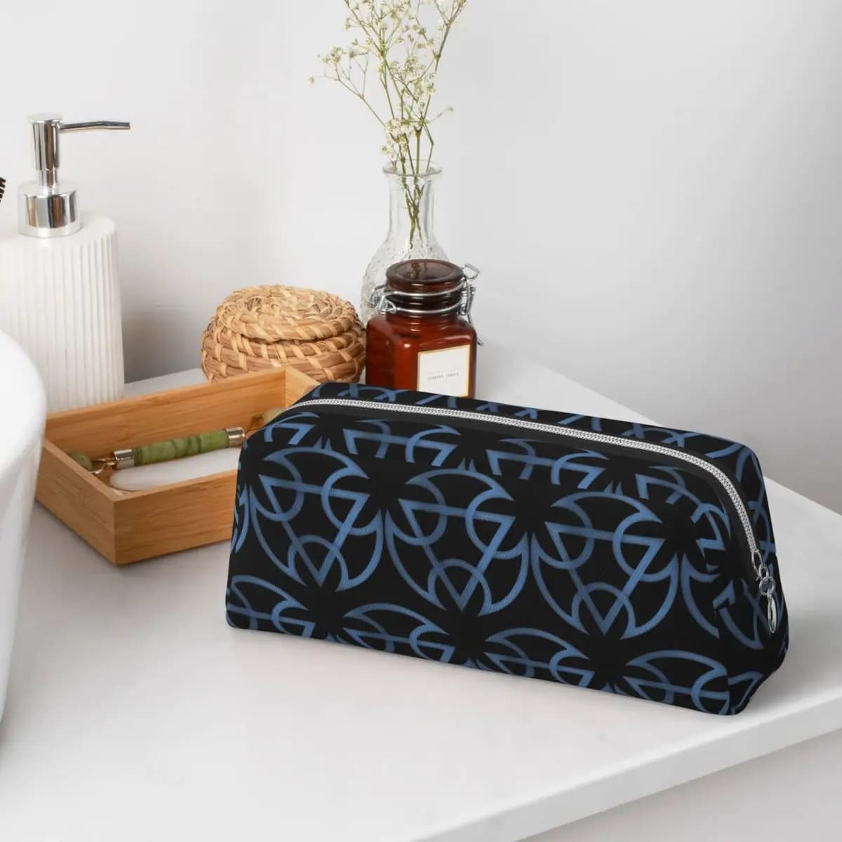 Sub Zero Lin Kuei Mortal Kombat Pencil Cases for Students School Pen Box Pencil Bag Pencil Pouch Storage Stationery Supplies