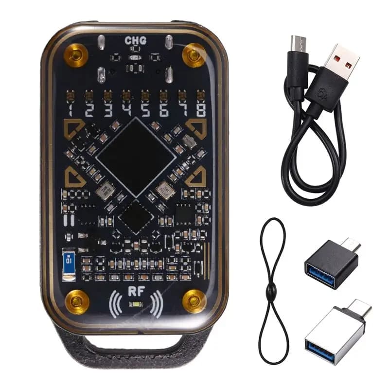 A25P Chameleon Ultra RFID Lettore di chip intelligente Emulatore di smart card 125Khz 13,56Mhz ID IC Card Decode Duplicatore NFC