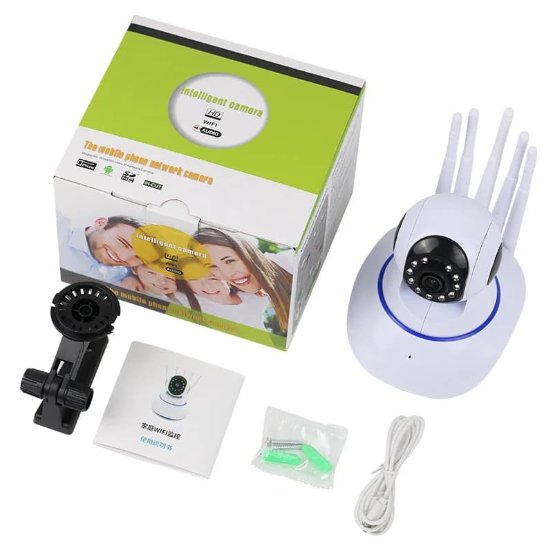 5tianxian 2.4G WIFI IP Camera Smart Home Audio bidirezionale Pan Tilt 1080P Sorveglianza di sicurezza wireless Telecamera CCTV interna Baby Mon