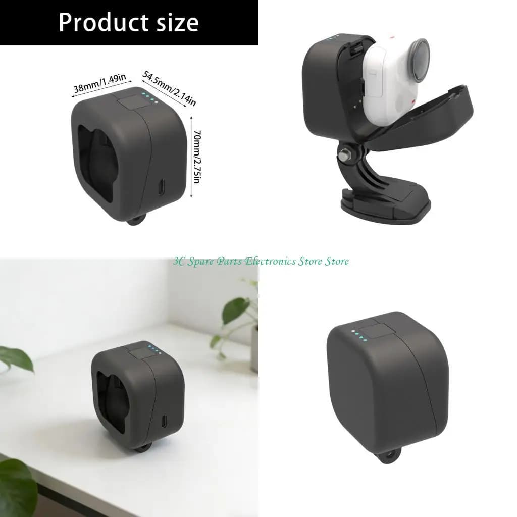 SZ Charging Holder With 1000mAh Battery For Go Action Cameras