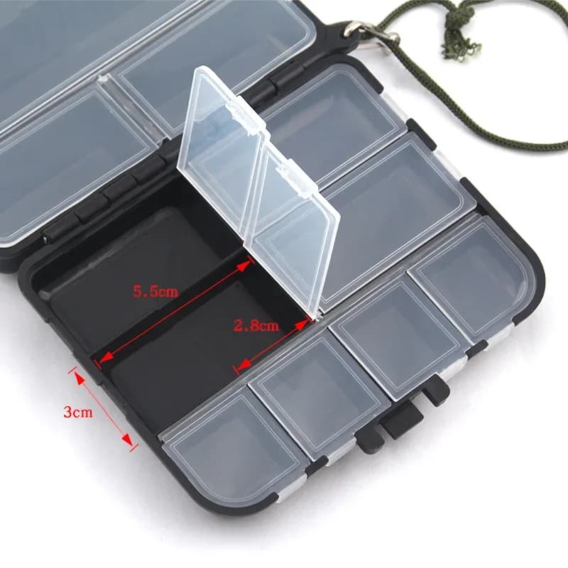 Mini Storage Box for Fishing Equipment in Moscow, Cucchiaini, Ami e Esche, Fishing Accessories