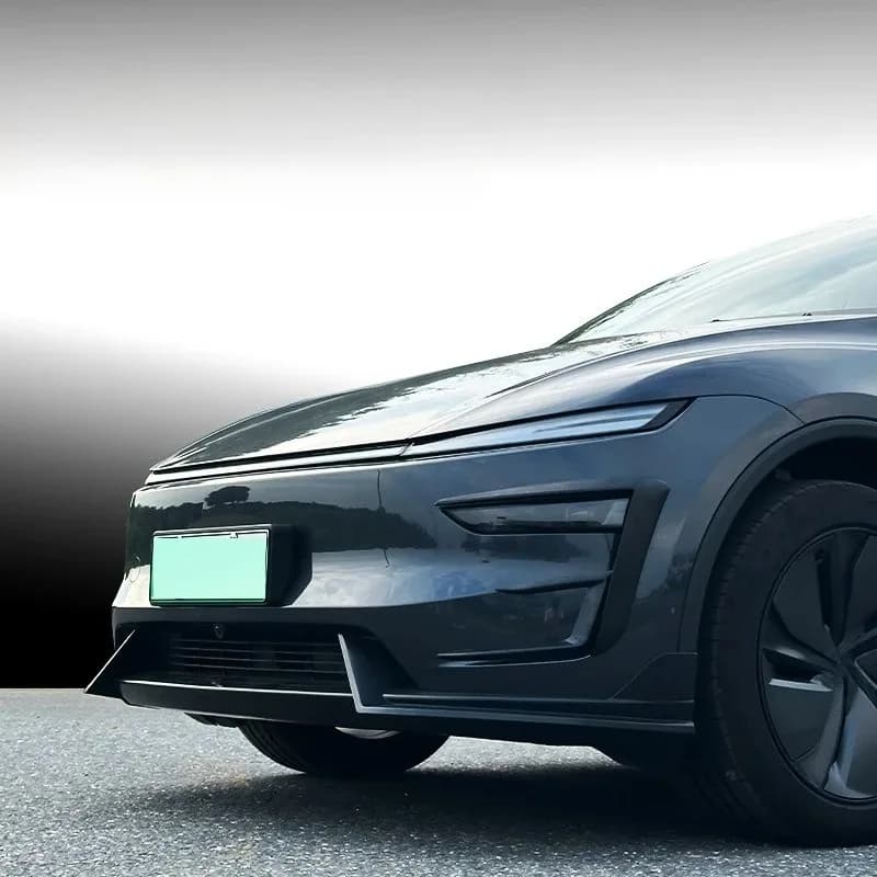 Per Tesla Model Y Juniper 2025+: Accessori Decorativi Esterni per Paraurti Anteriore, Deflettori Aria, Cornici Fari e Cornici Fendinebbia