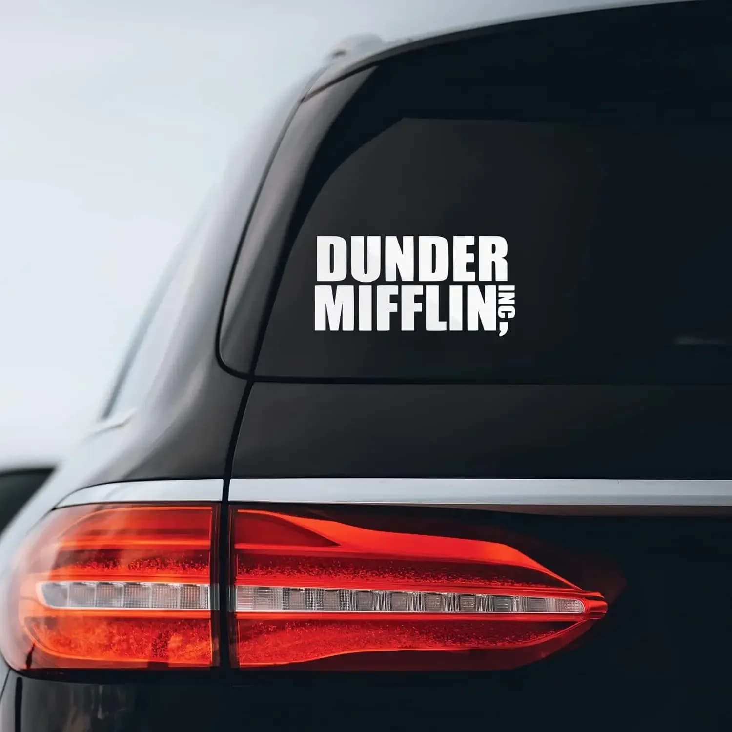 1PC Dunder Mifflin Office Sticker Vinyl Decal for Car Laptop Helmet Luggage Water Bottle Decor