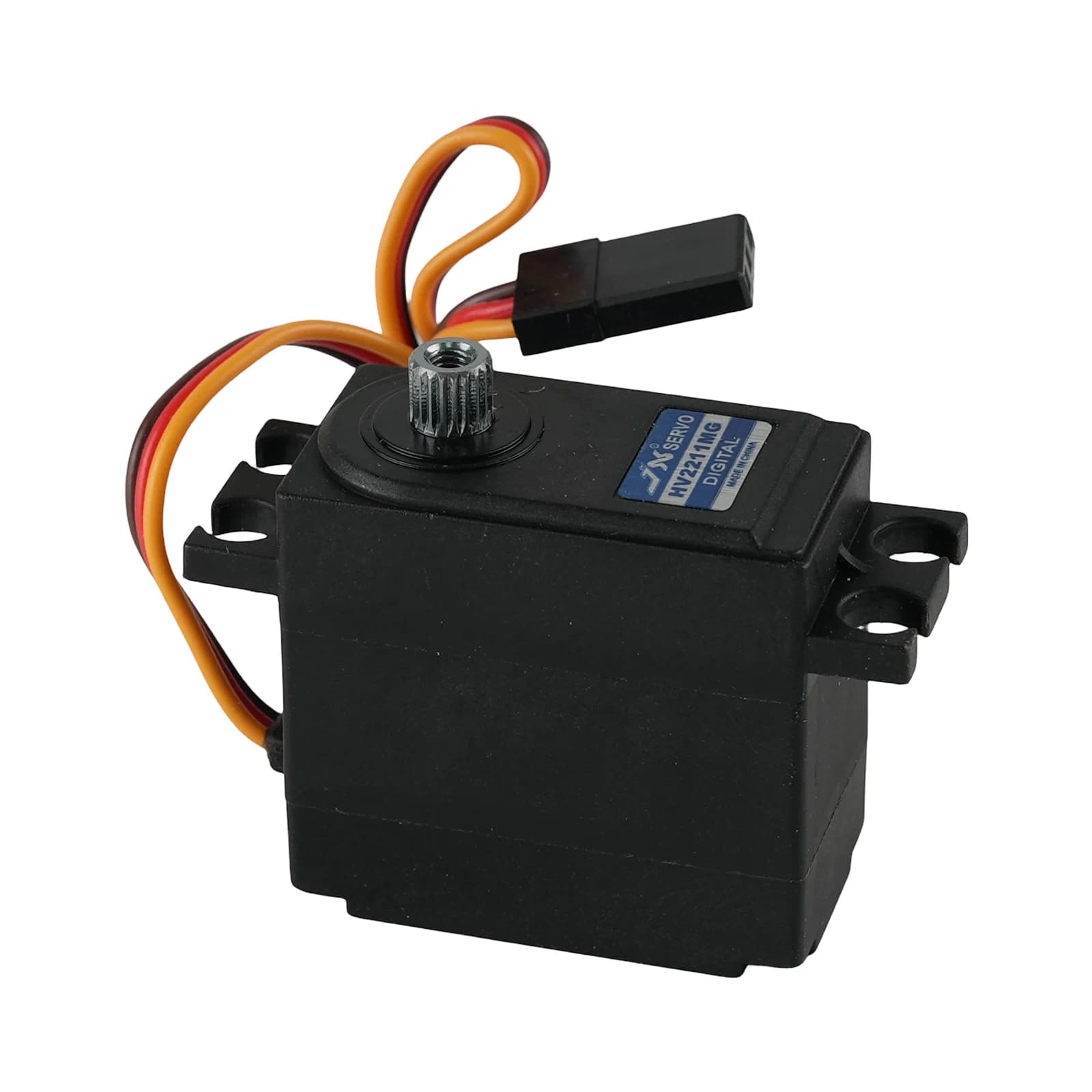 Servo Digitale RC HV-2211MG con Coppia di 11kg e Ingranaggi Metallici da 22g, Aggiornamento per Auto RC 1/12 1/14, Compatibile con MJX 14210 14209