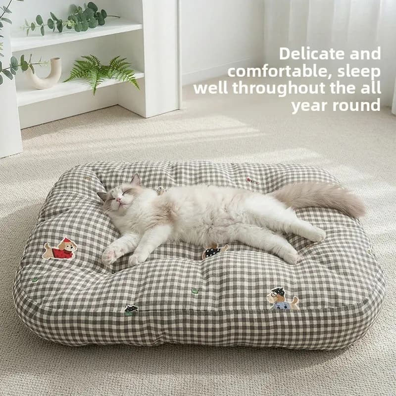 Cuscini Universali per Animali Domestici per Tutte le Stagioni, Cuccia per Cani Calda e Delicata sulla Pelle, Materassino Allargato e Ispessito per Cani e Gatti