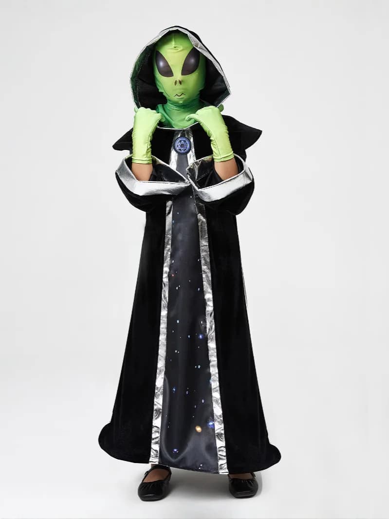 Alien ET Halloween Costumes for Kid Xenomorph Cosplay Anime Alien Lord Party Carnival Festival Masquerade Mask Festival Disguise