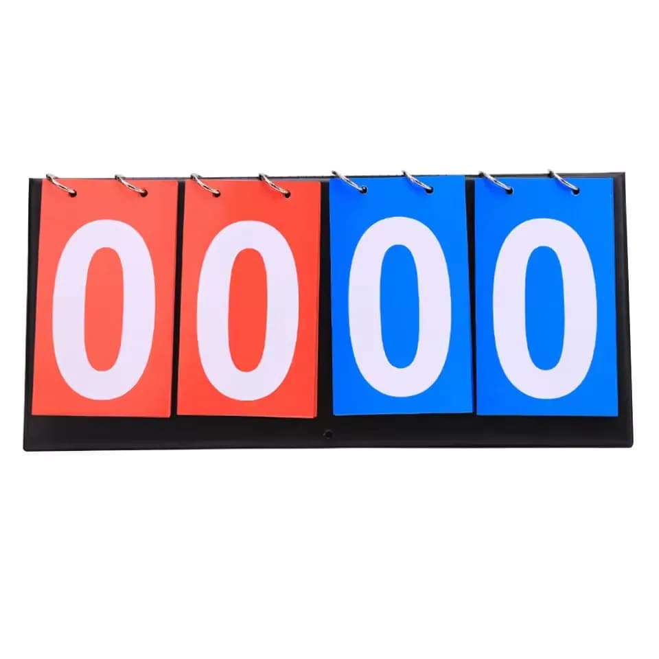 Sport figures scoreboard Football Volleyball Basketball Referee Trainer Points for Indoor Exercises Ornament Sports Accessories