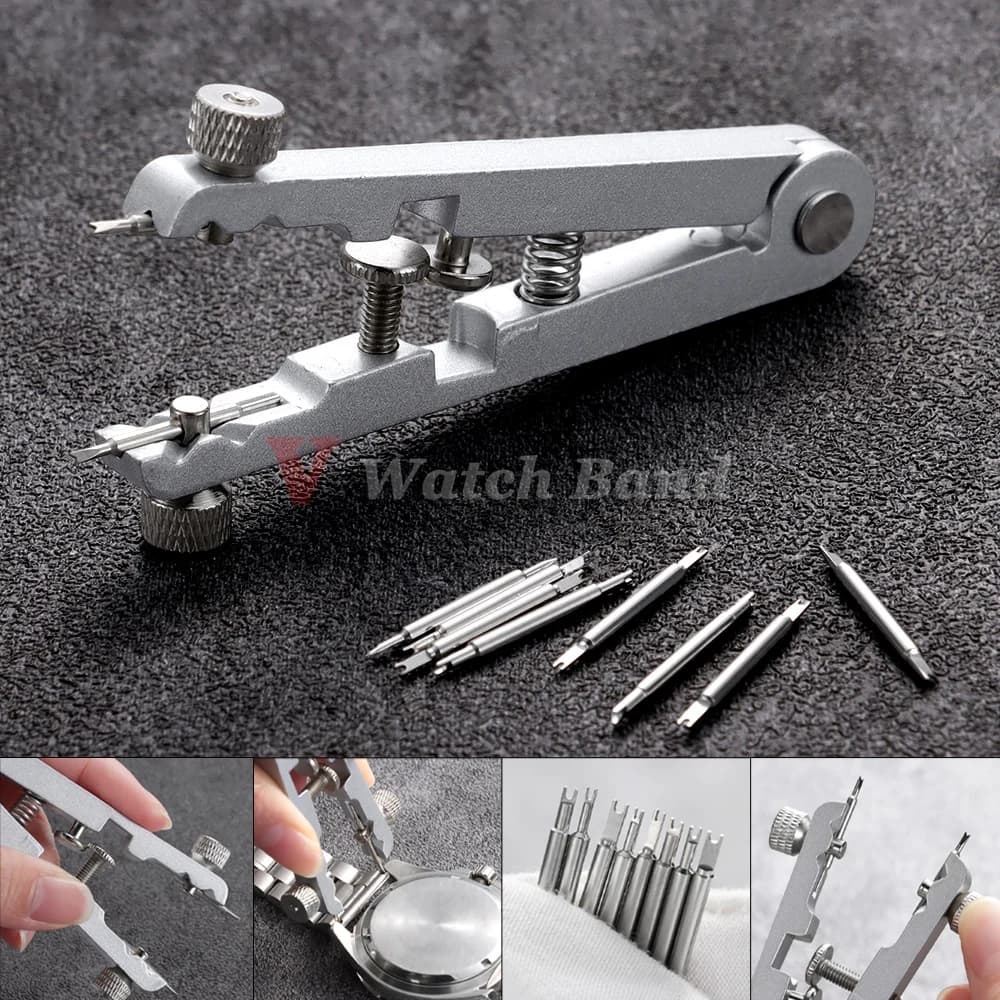 Kit di Strumenti per la Rimozione e Riparazione di Cinturini per Orologi, Pinzette e Pinze per Barrette a Molla, Accessorio per Orologi Rolex